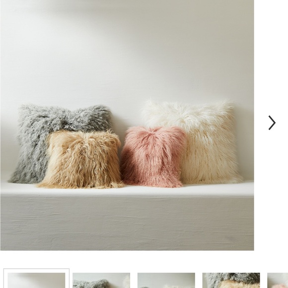 West elm fur pillow - Picture 10 of 10